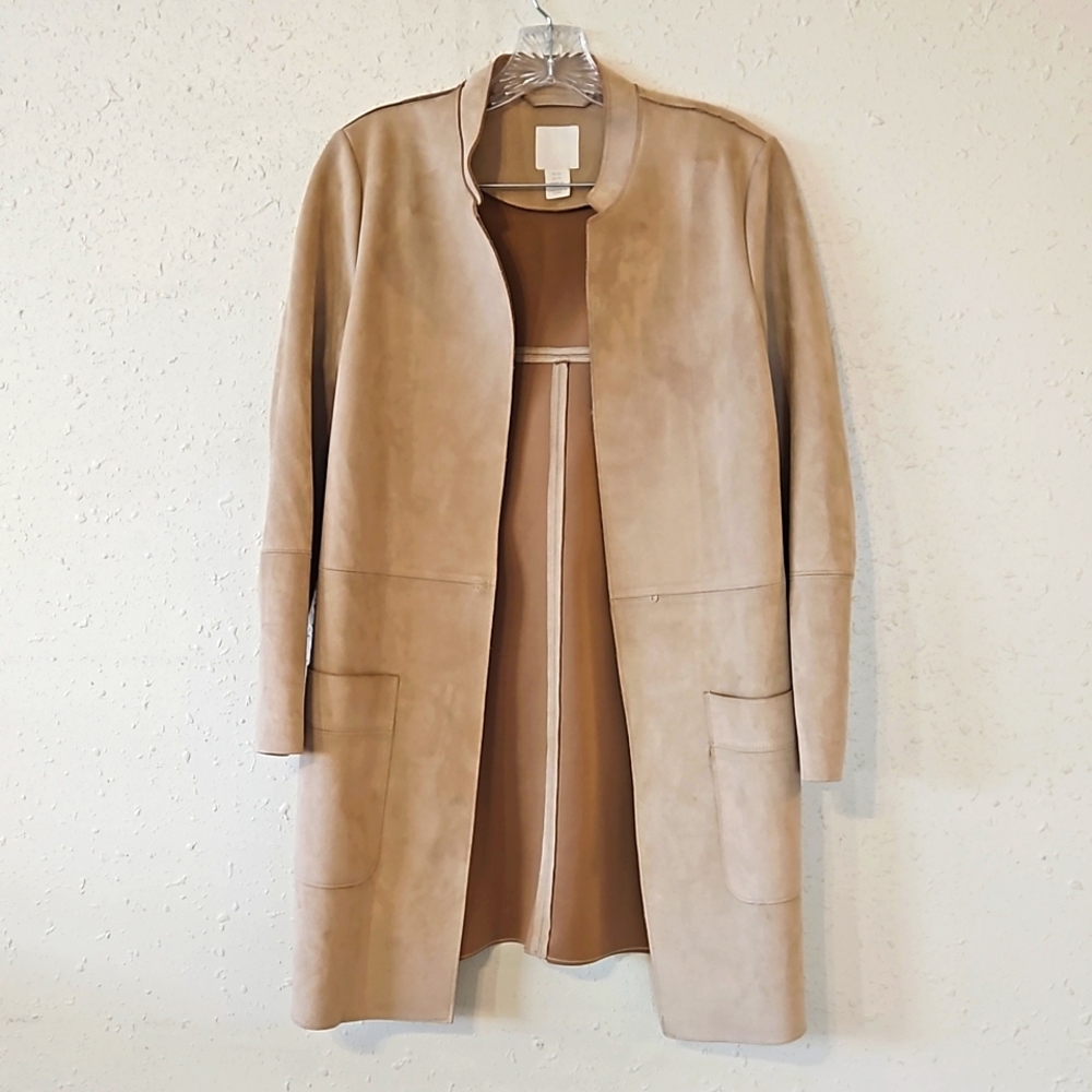 Faux Suede Jacket